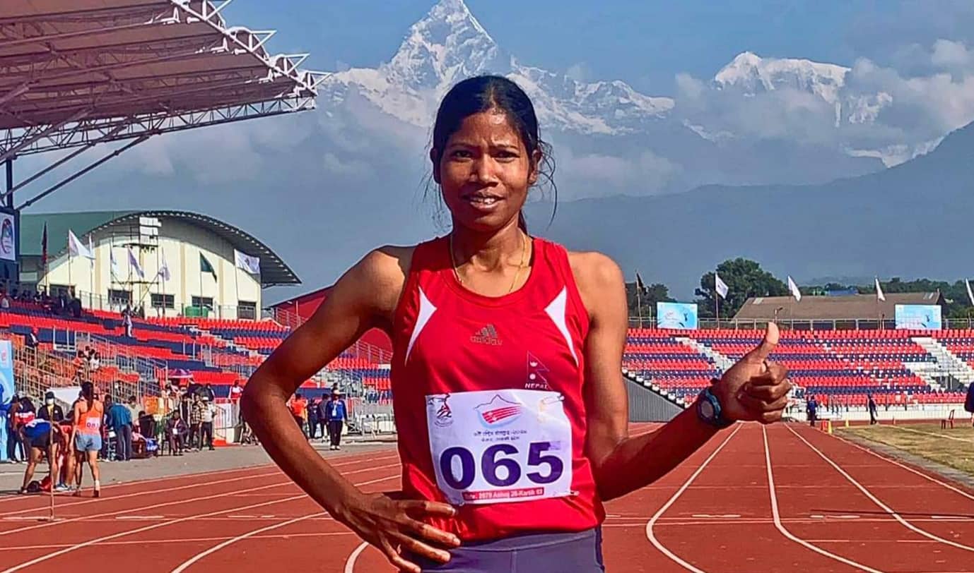एथ्लेटिक्सको आठ सय मिटरमा महिलातर्फ फुलमती र पुरुषतर्फ सोमलाई स्वर्ण