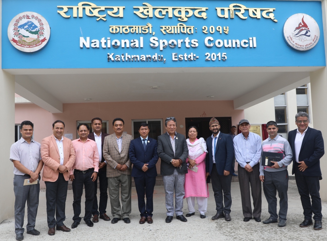 राखेपले बनायाे खेलकुद विश्वविद्यालय कार्यदल