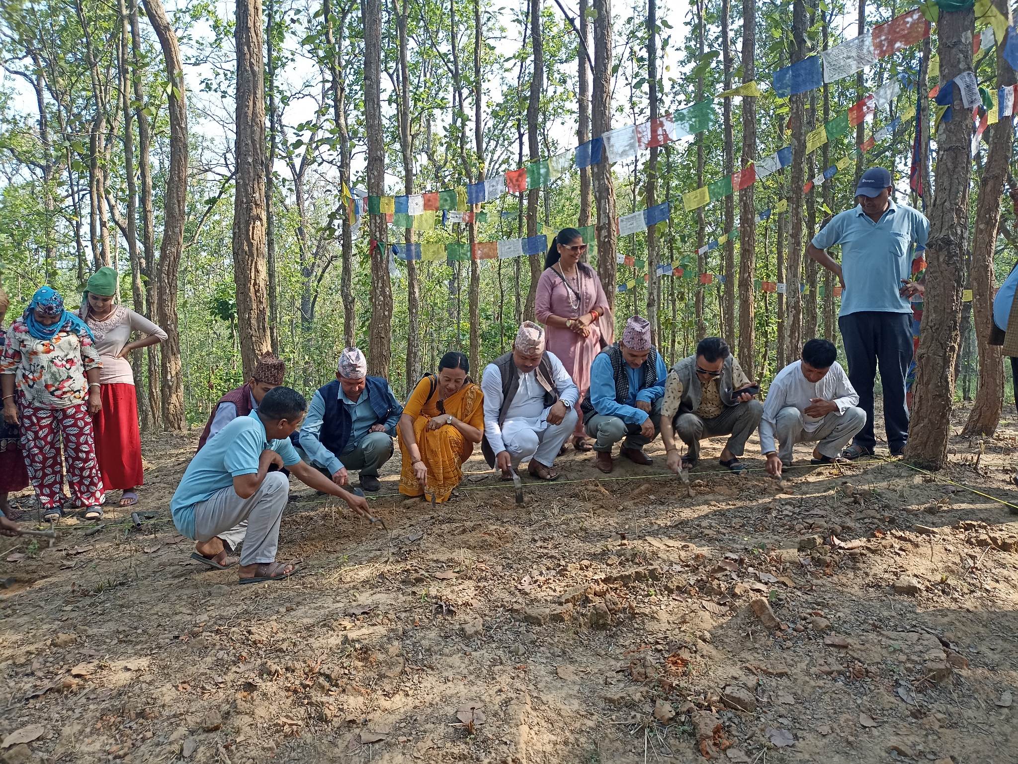 देवदह दरबार रहेको अनुमान गरिएको खयरडाँडामा उत्खनन सुरु