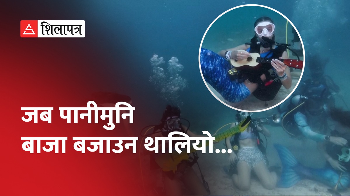 अमेरिकामा पानीमुनि यसरी मनाइयो संगीत महोत्सव (भिडियो)