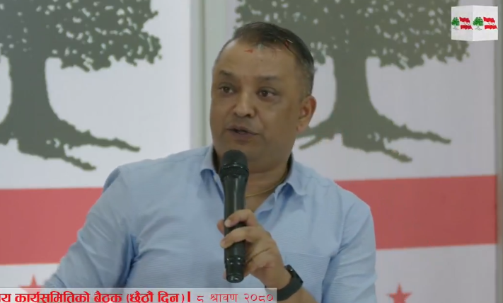 अर्को केन्द्रीय समिति बैठक असोज पहिलो साता गर्ने गगन थापाको प्रस्ताव