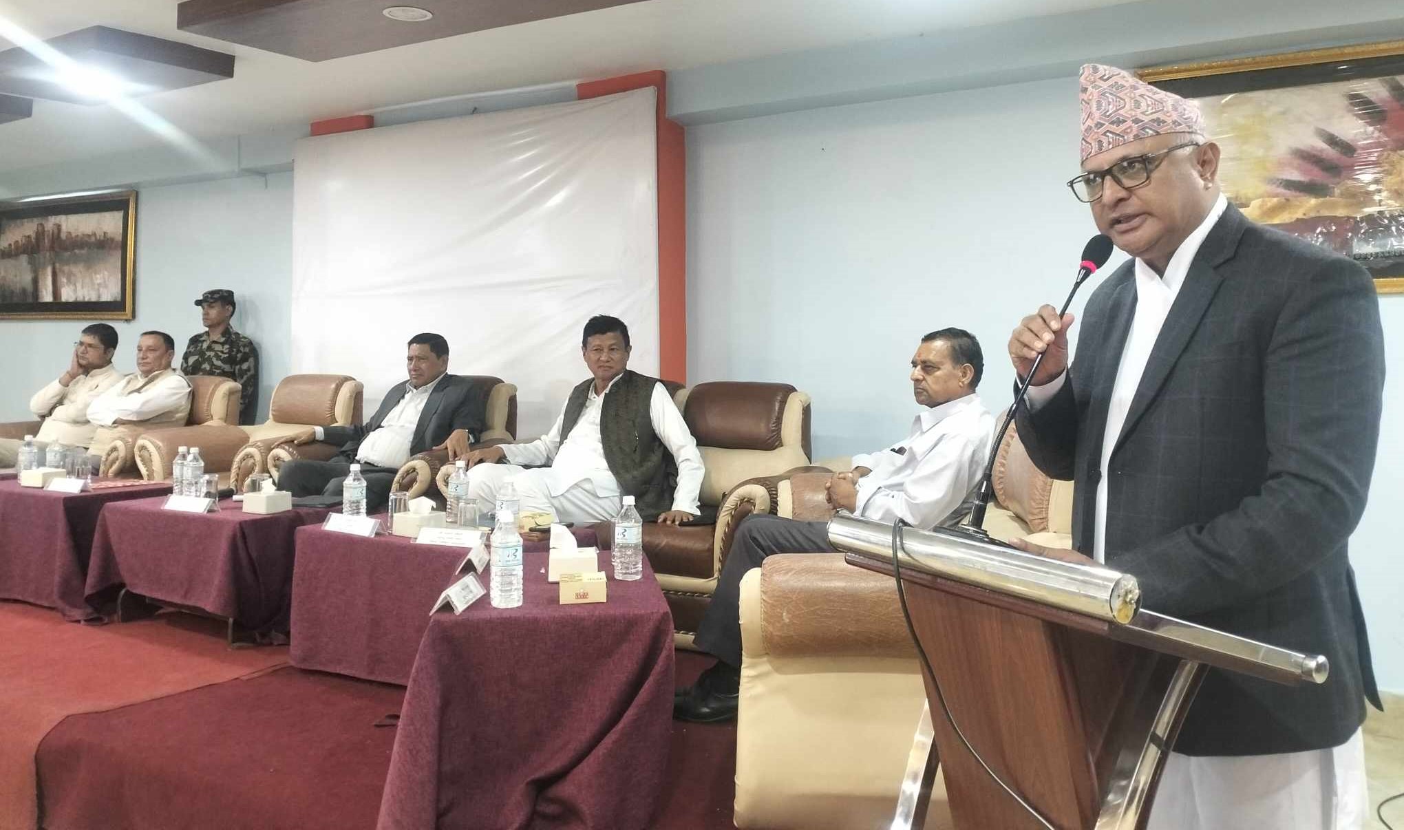 गृहमन्त्री उपस्थित कार्यक्रममा कोशीका मुख्यमन्त्री कार्कीको गुनासो– सुरक्षा थ्रेट जिम्मेवार नेताले बढाए 