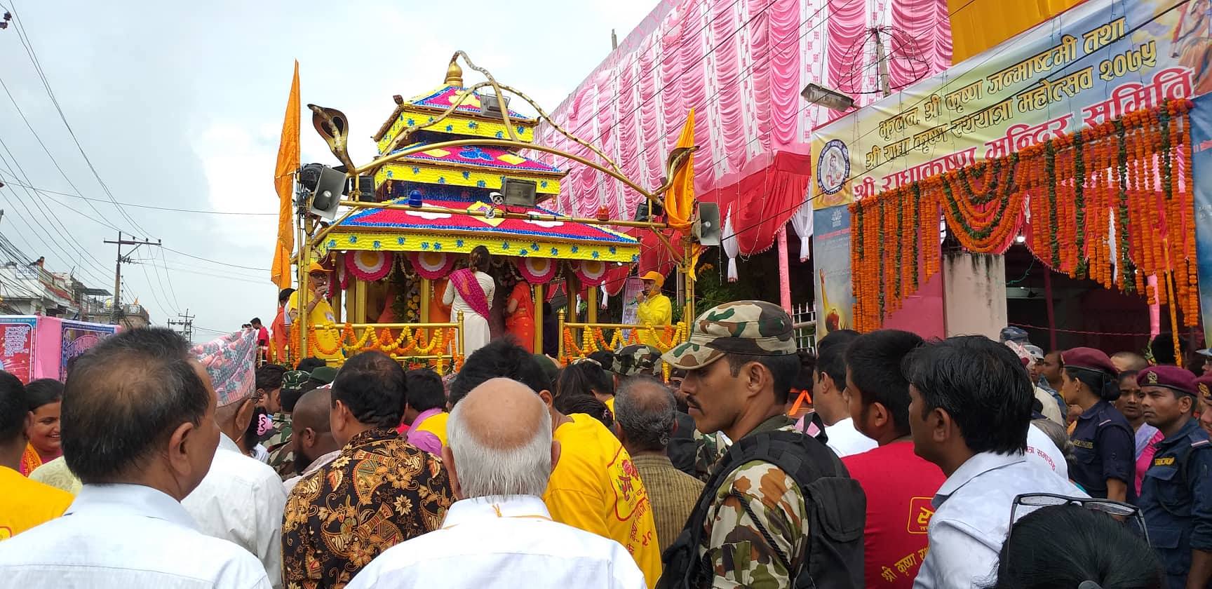 कोरोनाका कारण रोकियो विराटनगरको रथयात्रा