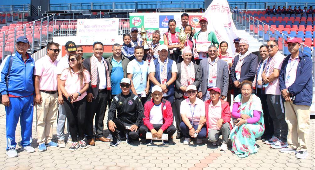 गण्डकी  प्रदेशस्तरीय राष्ट्रपति रनिङ शिल्डकाे पहिलो दिन स्याङ्जाकी खराललाई दुई स्वर्ण