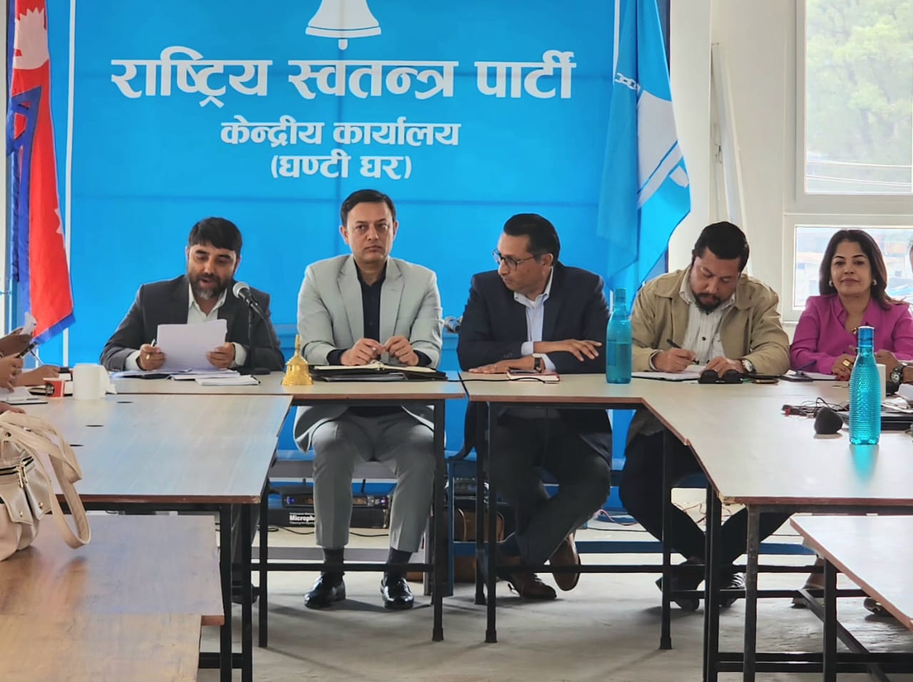 रास्वपाको केन्द्रीय समिति बैठक जारी 