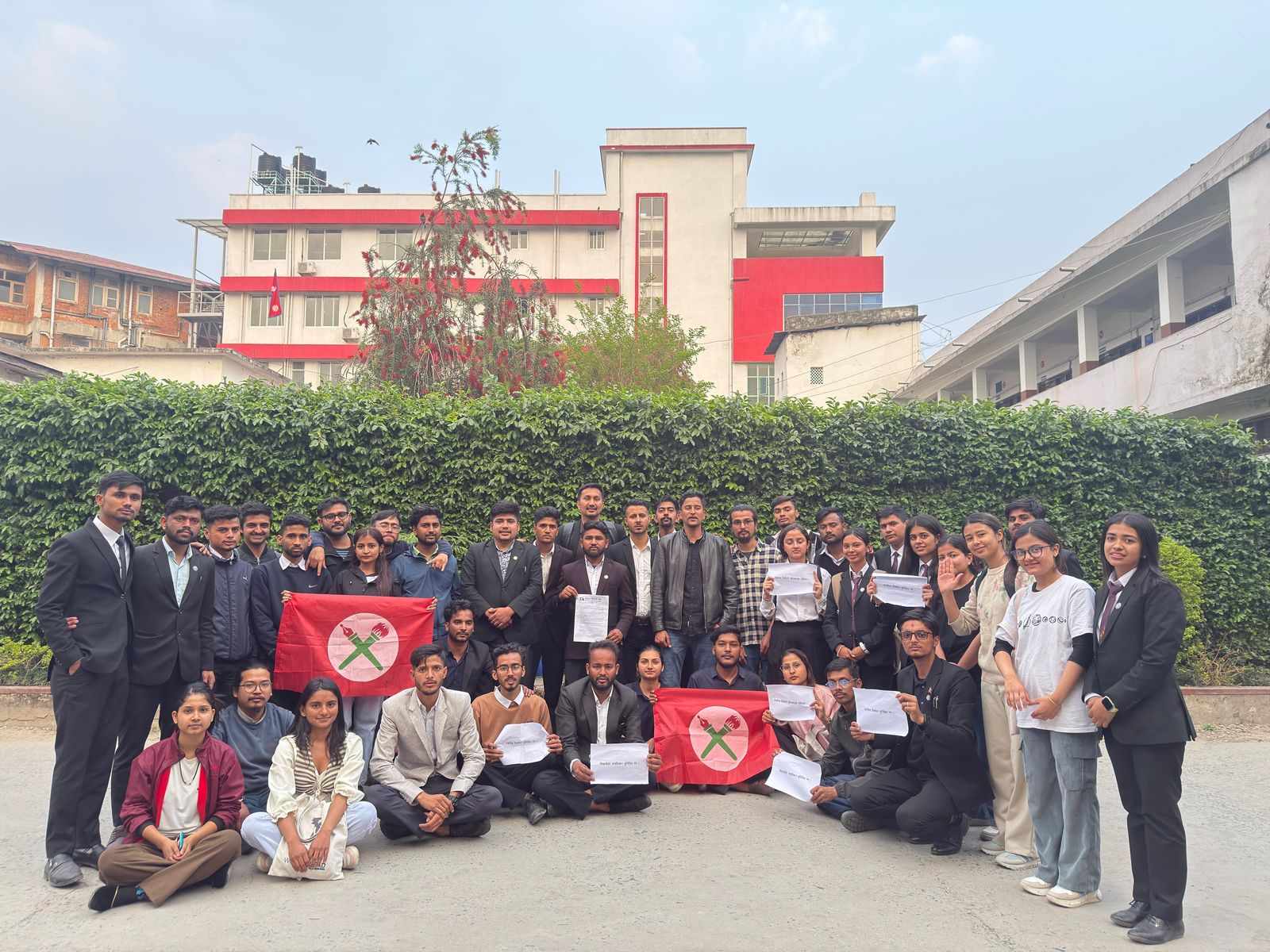 नेपाल ल क्याम्पसमा निर्वाचन अनिश्चित, नेविसंघको आन्दोलन जारी