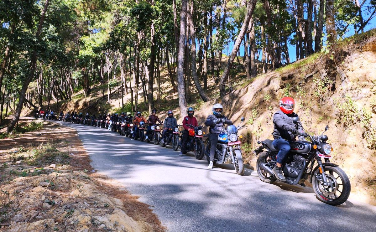 रोयल एनफिल्डको ‘हन्टर ब्रेकफास्ट राइड’ सम्पन्न, ४१ राइडर्सको सहभागिता