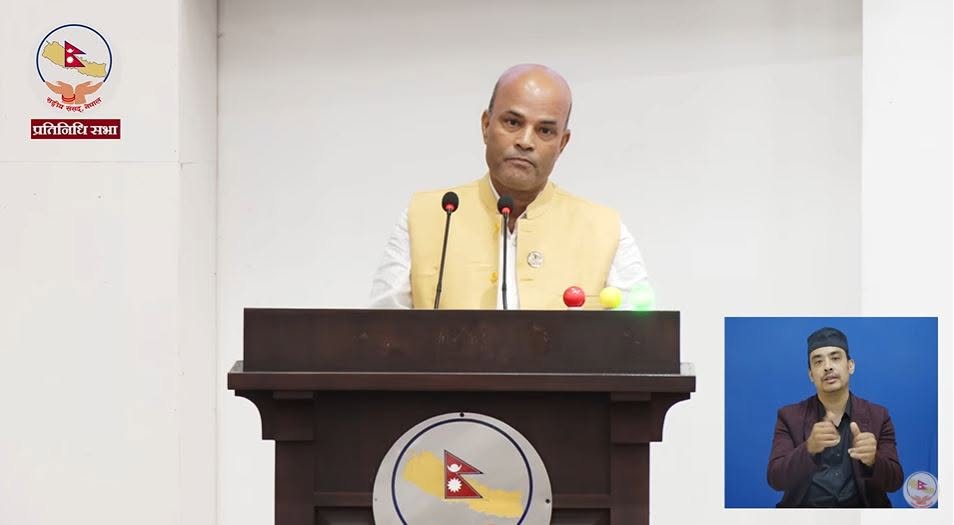 बजेटमा सत्तापक्षका सांसद अमरेशको आपत्ति– फुकेको बेलुन हो, कार्यान्वयन कठिन छ