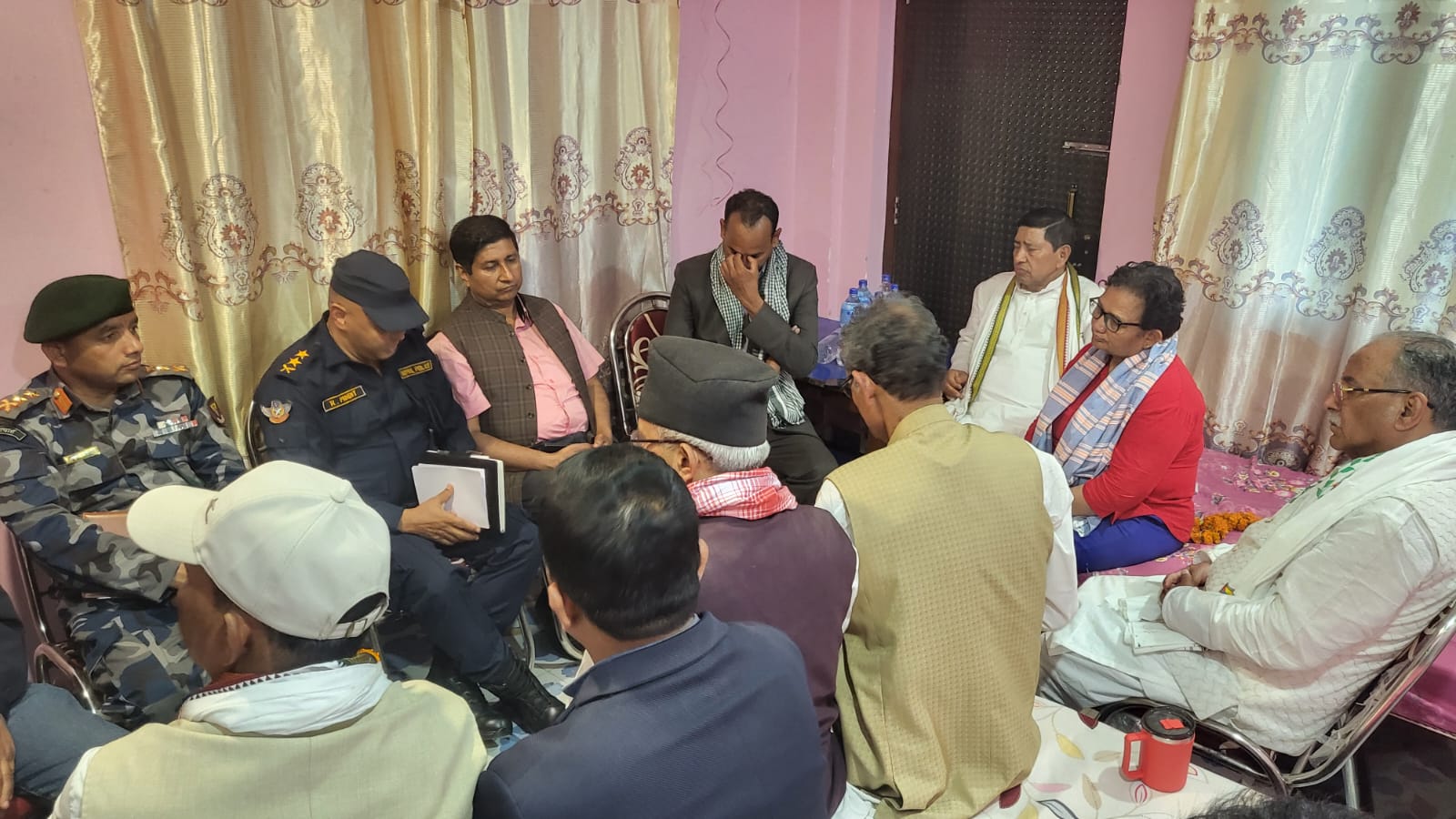 रिङ्कु सदाको मृत्युबारे प्रचण्डकाे चासाे,  प्रजिअ र सुरक्षा प्रमुखसँग गरे छलफल