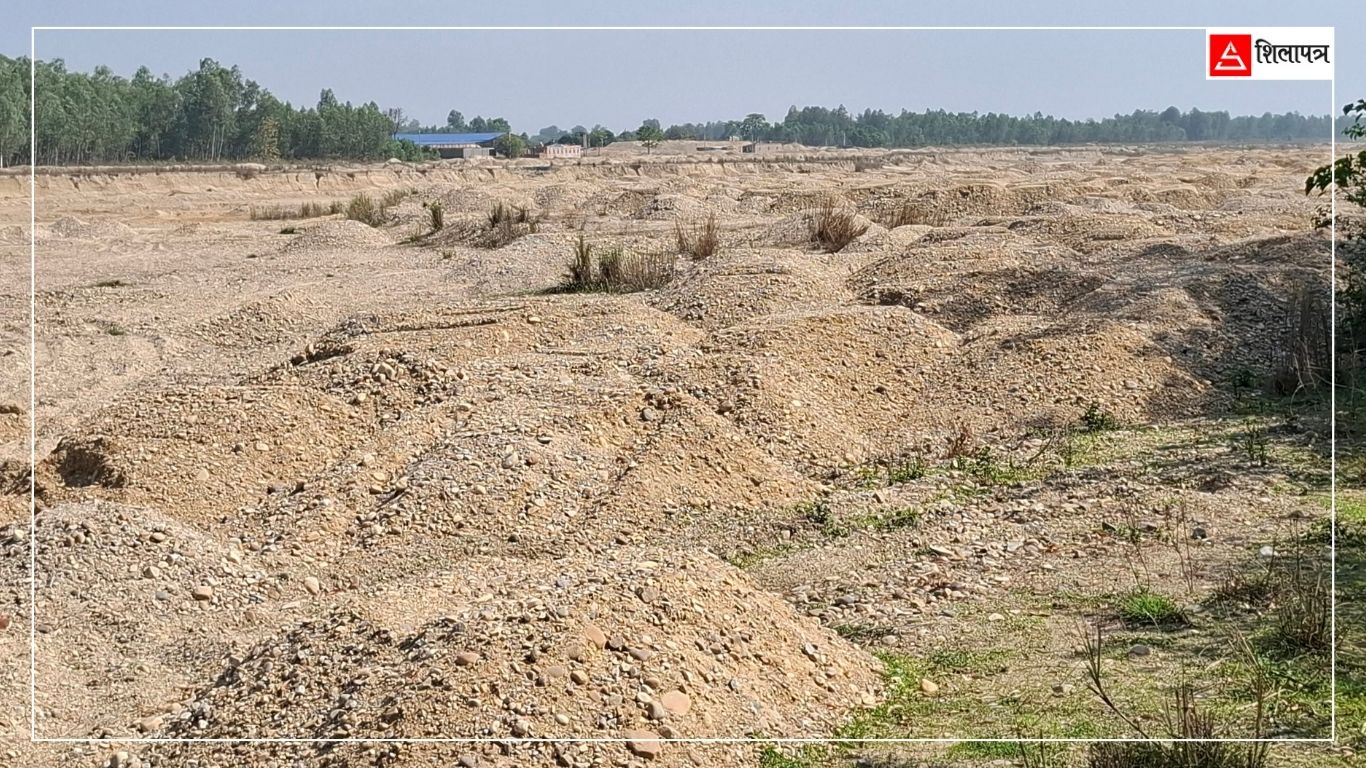 धनुषामा नदीजन्य पदार्थकाे अवैध उत्खनन बढ्यो, राज्य मूकदर्शक