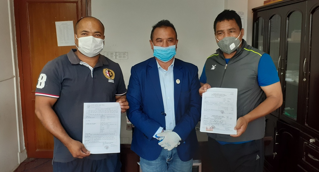 बक्सिङ प्रशिक्षक र निर्णायकको कोरोना विमा