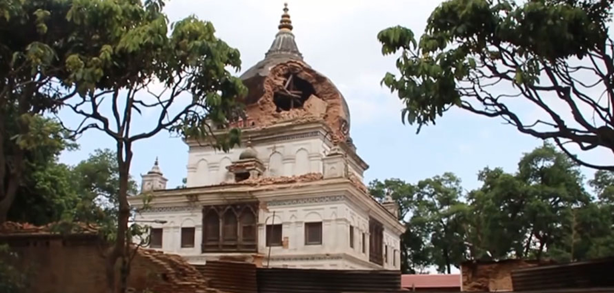 विश्वरूप मन्दिर पुनःनिर्माण गर्न पुरातत्त्वको स्वीकृति