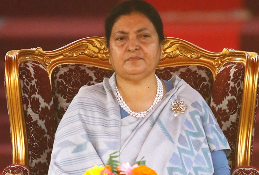 एभीसी सेन्ट्रल जोन भलिबलको उपाधि विजेता महिला टोलीलाई राष्ट्रपतिले दिइन् बधाई