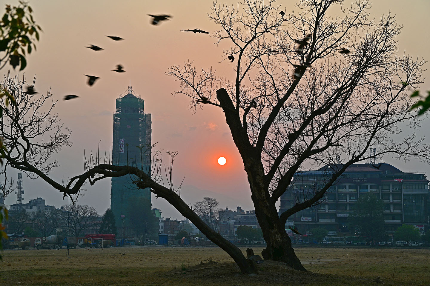 मनमोहक सूर्यास्त