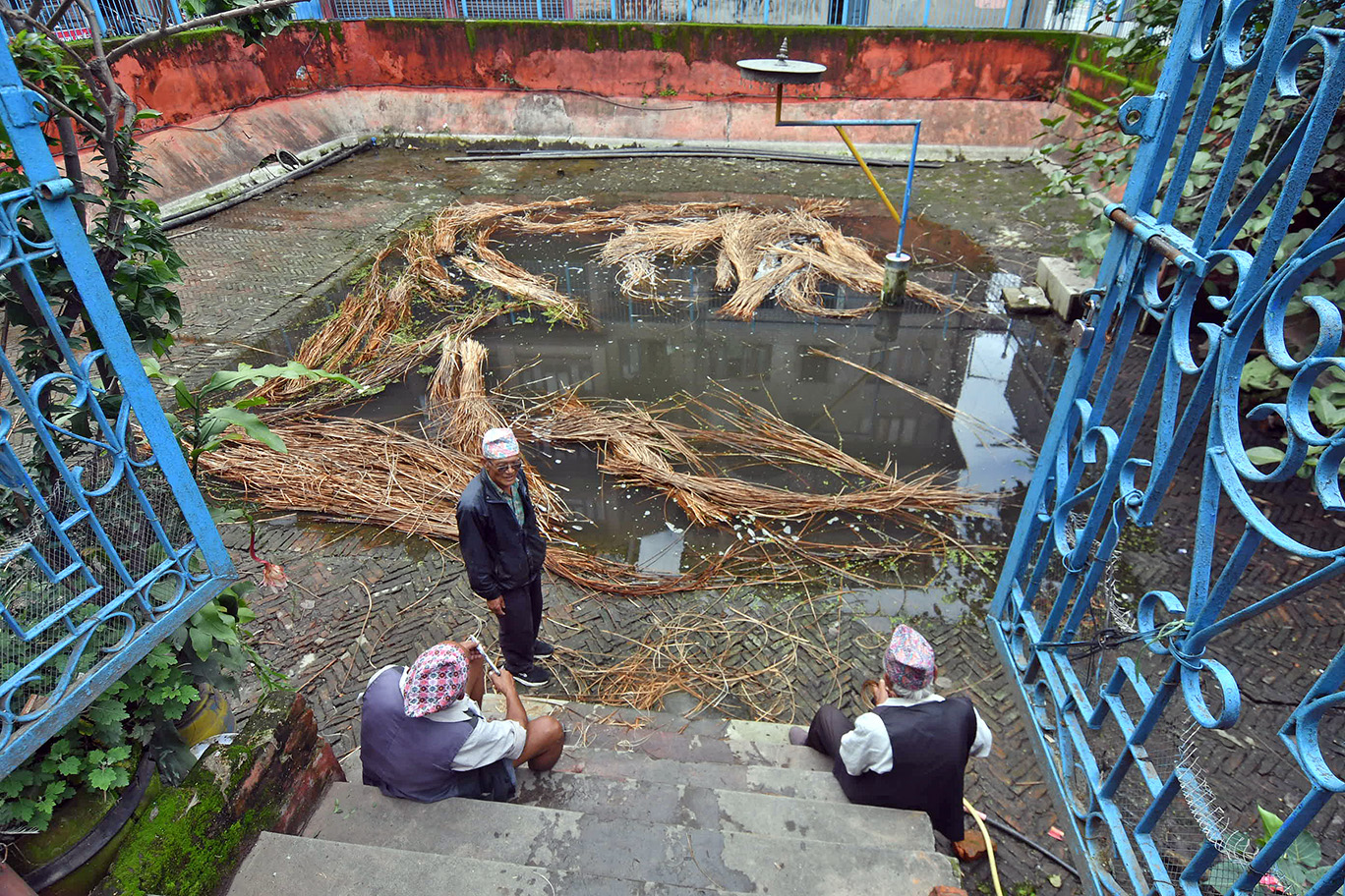 रातो मच्छिन्द्रनाथको रथ तयार गरिँदै (फोटो फिचर)