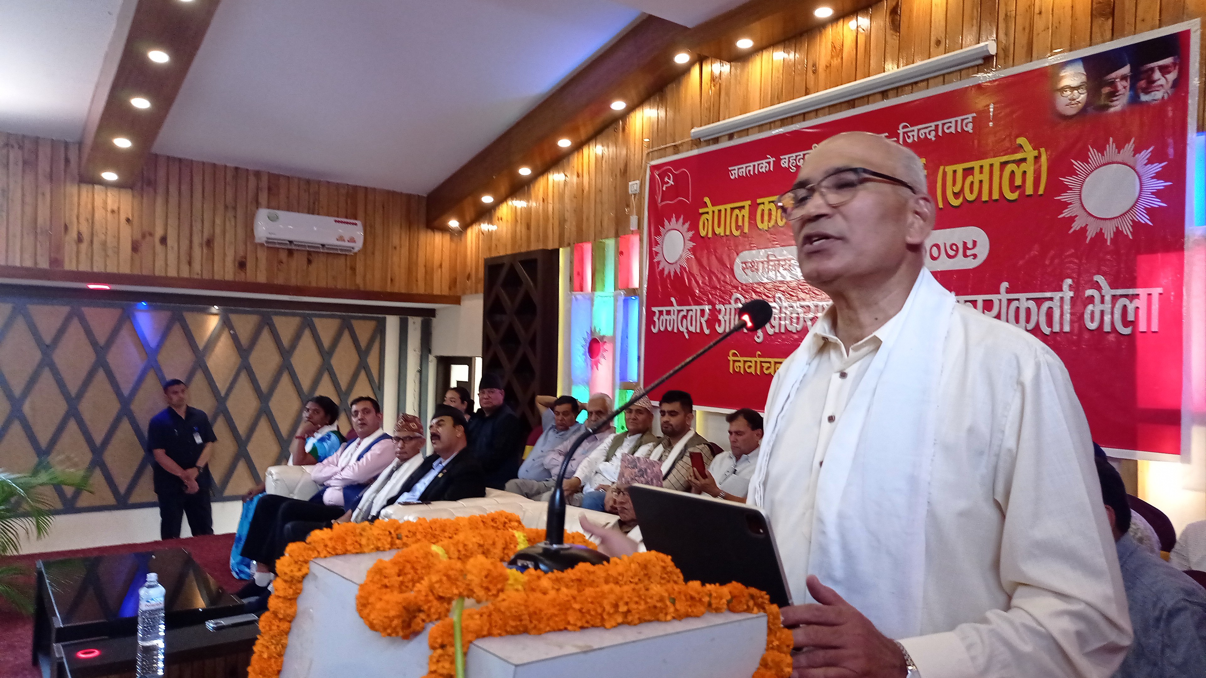 विष्णु पाैडेल भन्छन्- गठबन्धन बालुवा र तासको घर हाे, चुनावमा भताभुंग हुन्छ