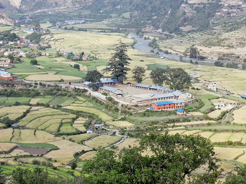 जुम्लाकाे कोटघर स्वास्थ्यचौकी सिल