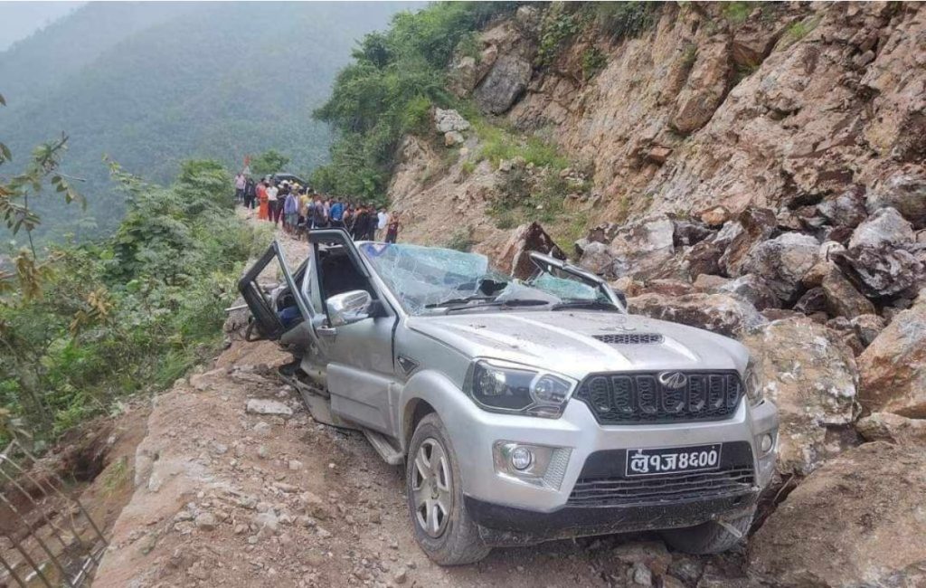 पाल्पाको जोर्ते दुर्घटना अपडेटः प्रहरी सहायक हवल्दारसहित तीन जनाको मृत्यु, ७ जना घाइते 