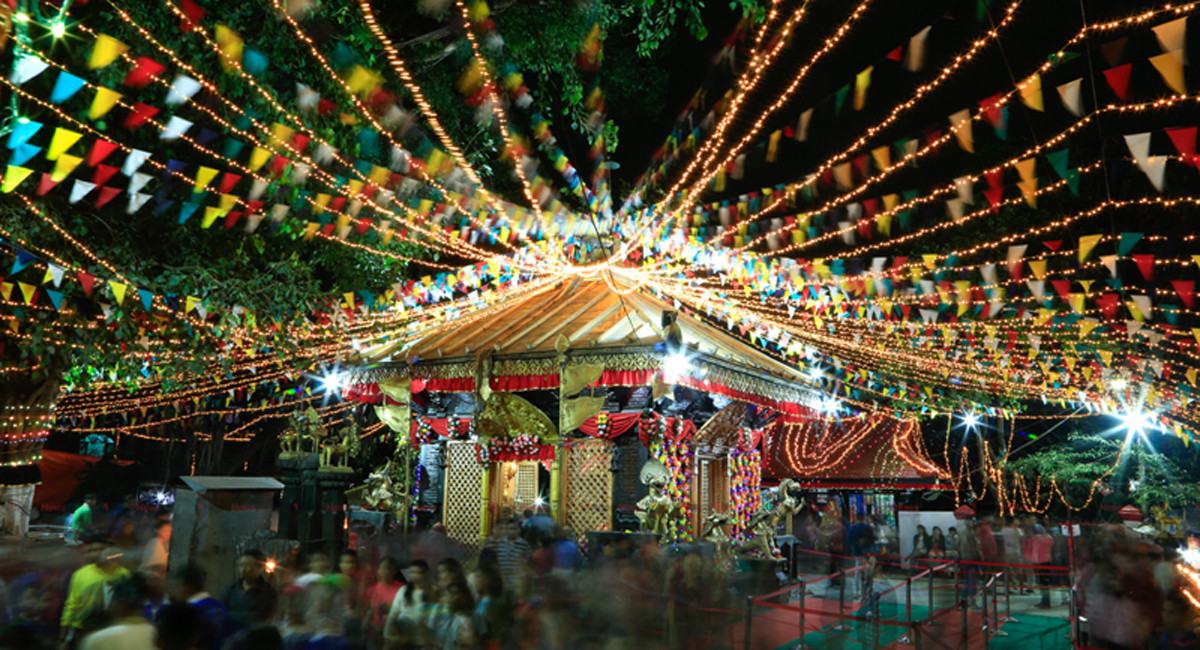 मैतीदेवी मन्दिर परिसरमा आकर्षक बगैँचा बनाइने