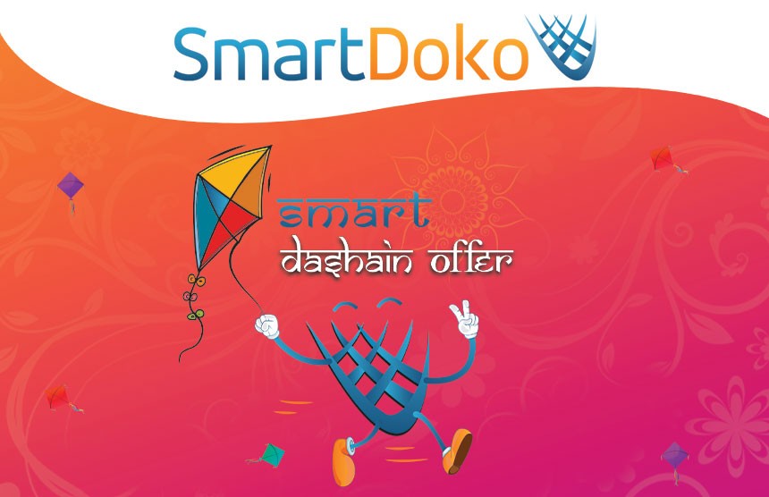 स्मार्टडोकोले ल्यायो ‘स्मार्ट दसैँ अफर’, अनलाइन भुक्तानी गर्दा २० प्रतिशत क्यासब्याक पाइने