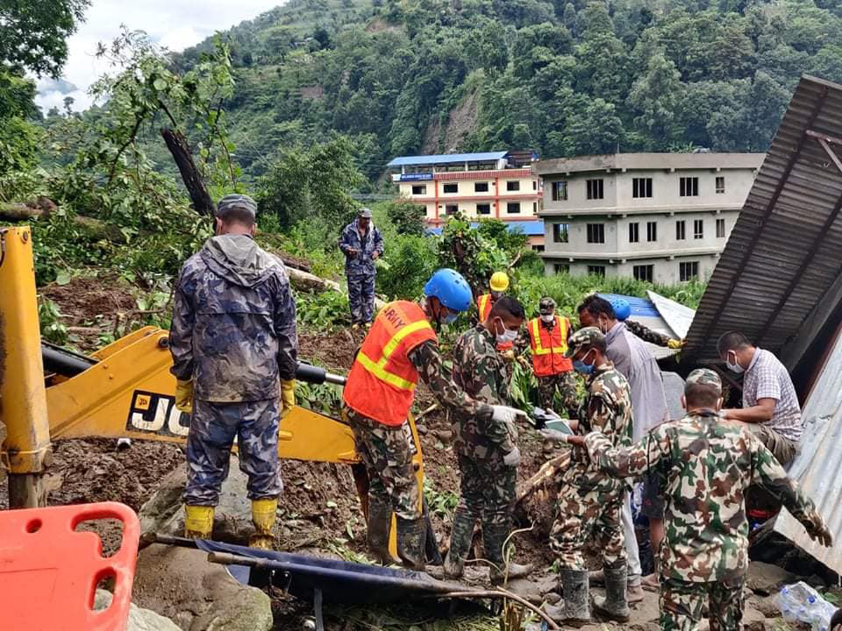 मेलम्ची पहिरो अपडेट : बेपत्ता भएका ८ जना मृत भेटिए