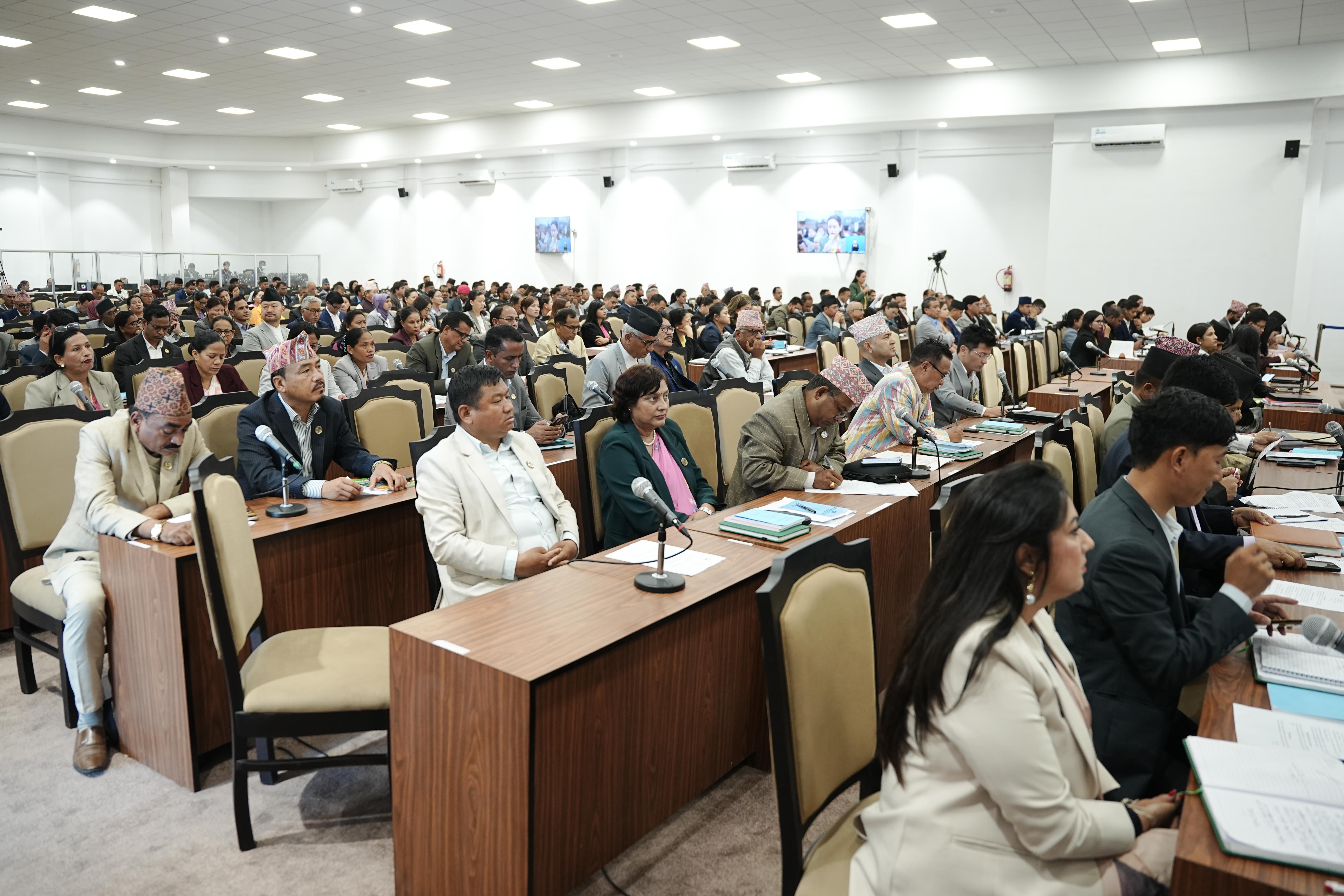 प्रतिनिधिसभा बैठक बस्दै, चार महत्त्वपूर्ण विधेयक प्रस्तुत हुँदै