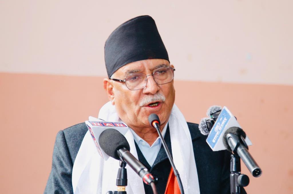 नेपालमा भूराजनीतिक चलखेलको प्रयास भइरहेको बताउँदै प्रचण्डले भने– त्यसलाई रोक्न हामीलाई तागत चाहियो