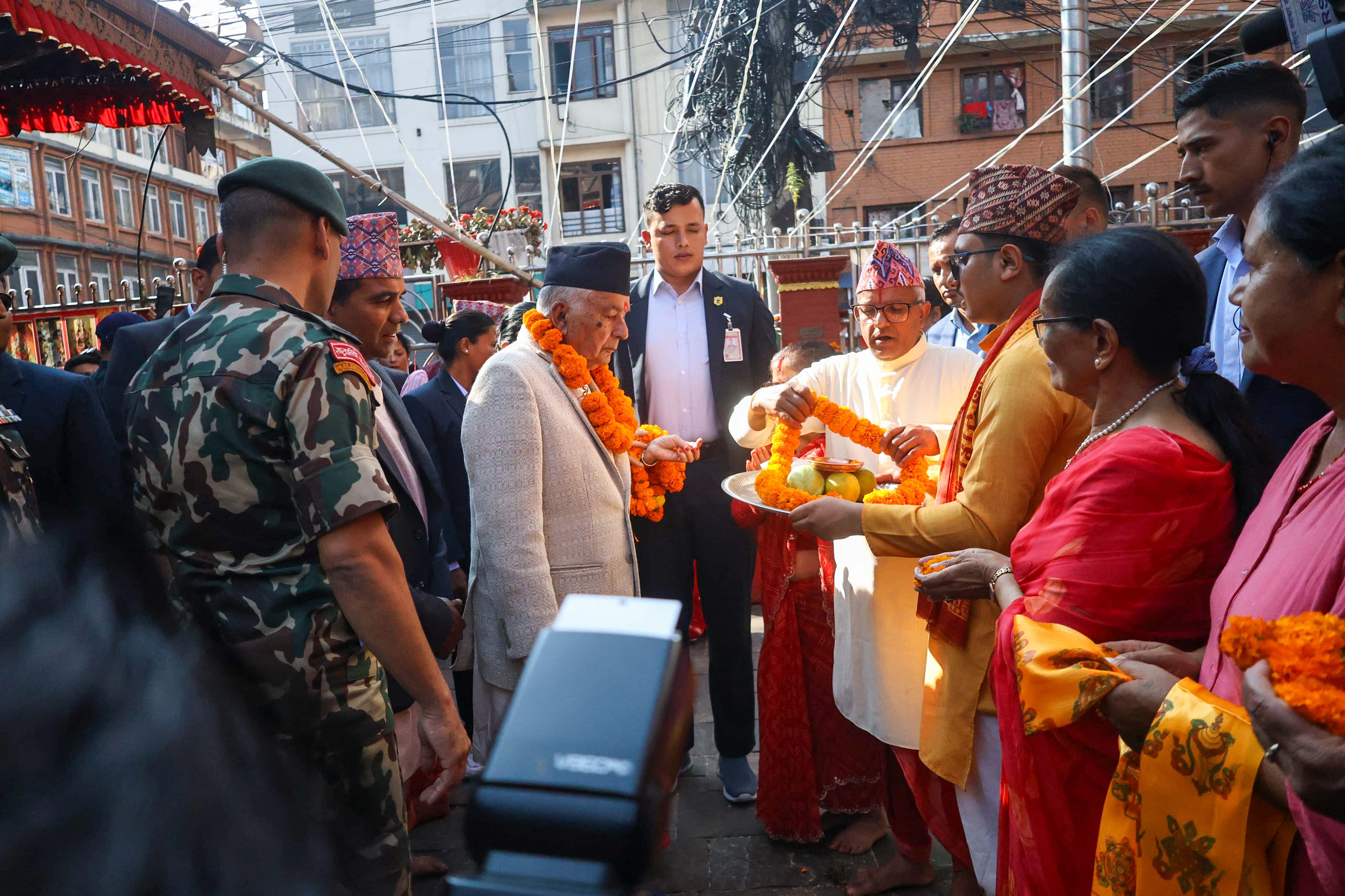 President-Ramchandra-Poudel-Naxal-Bhagwati-Mandir_NPL-12-1792403292.JPG