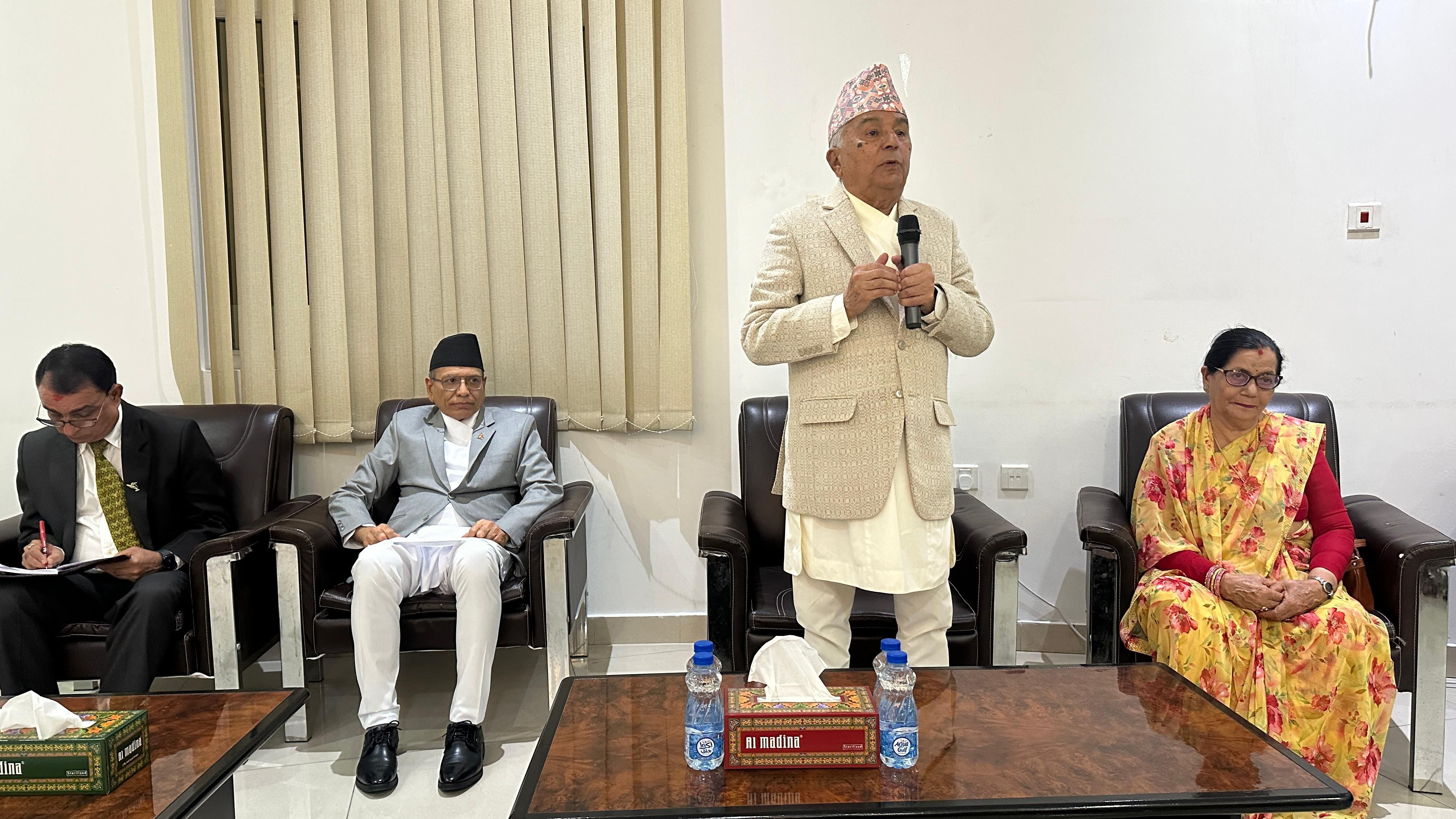 २१ फागुनको निर्वाचन युवापुस्ताको आन्दोलनको उपलब्धि : राष्ट्रपति पौडेल