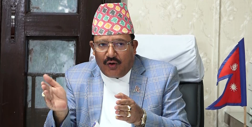 'हेलिकोप्टर प्रयोग गर्न दिइनस् भने देखाइदिन्छु भन्दै आएको म्यासेज मसँग छ'