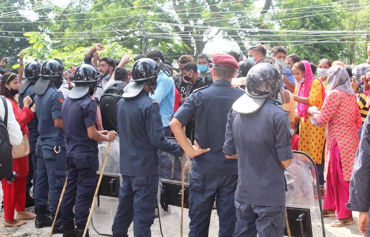 वडाध्यक्ष नाथको रिहाइको माग गर्दै कञ्चनपुरमा प्रदर्शन