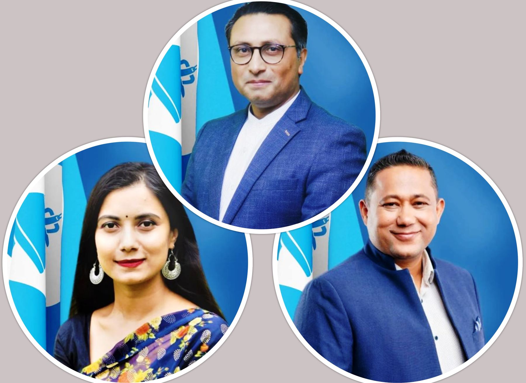 रास्वपाले टुंग्यायो स्वर्णिम, शिशिर र सोविताको निर्वाचन क्षेत्र 