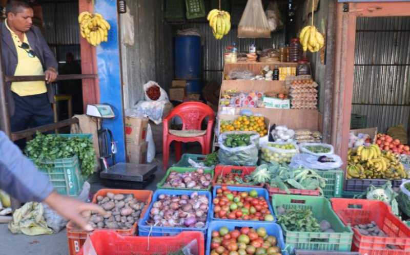 डडेल्धुरामा आकासियो तरकारीको मूल्य 