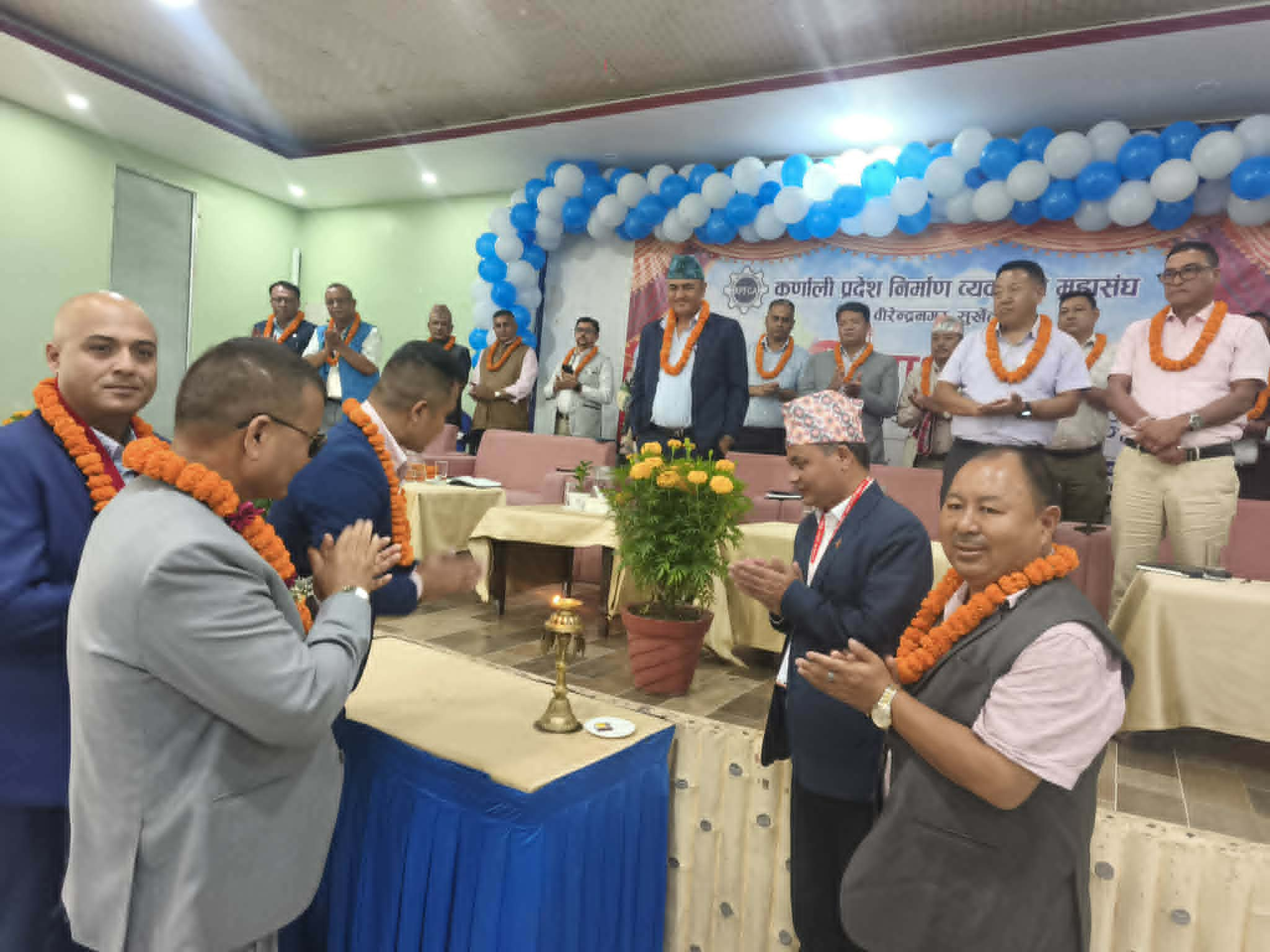 निर्माण व्यवसायलाई प्रतिष्ठाको पेसा बनाउँछौँ : अध्यक्ष पाण्डे