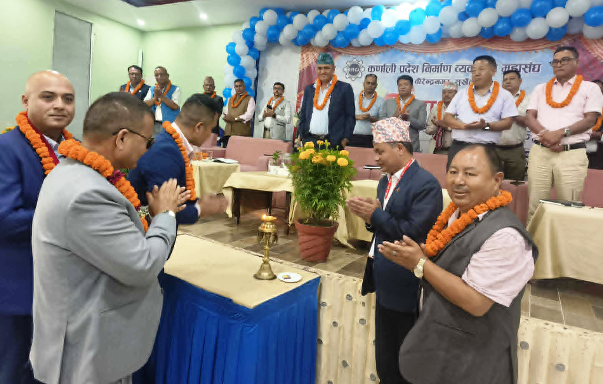 निर्माण व्यवसायलाई प्रतिष्ठाको पेसा बनाउँछौँ : अध्यक्ष पाण्डे