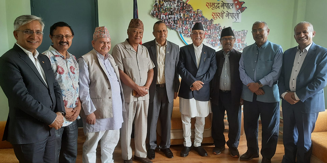 नेकपा एसका उपाध्यक्ष न्यौपाने एमालेमा फर्किए 