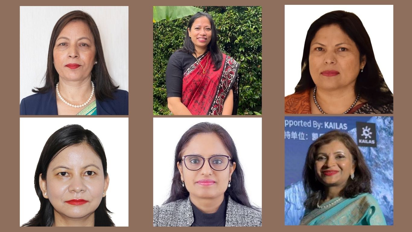 नेपालको कूटनीतिक मोर्चा हाँकिरहेका ६ महिला