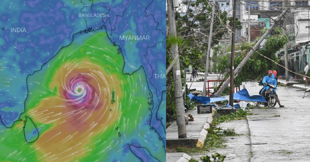 मोचा आँधीका कारण बङ्गलादेशको दक्षिणपूर्वी क्षेत्रमा व्यापक क्षति, म्यानमारमा पनि वितण्डा