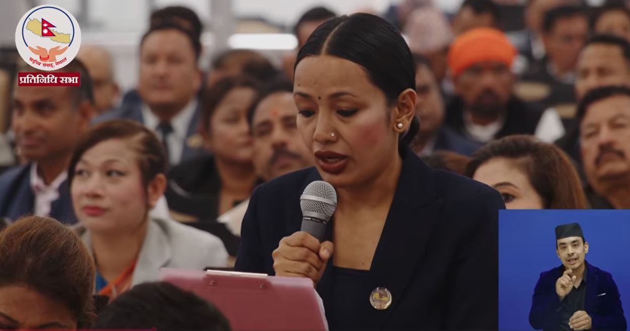 नेपाल–भारत सीमामा आवश्यक परे पर्खाल वा काँडेतार लगाउनुपर्छ : आशिका तामाङ