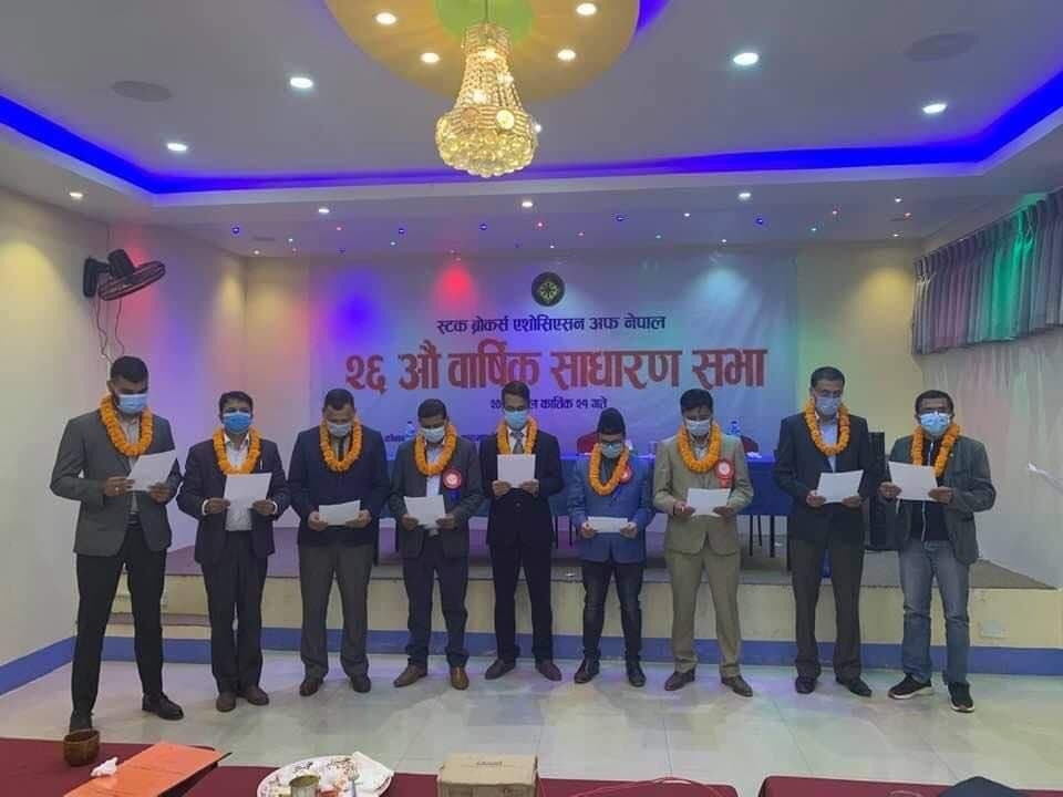 सन्तोष मैनाली बने ब्रोकर्स एशोसिएसनको अध्यक्ष