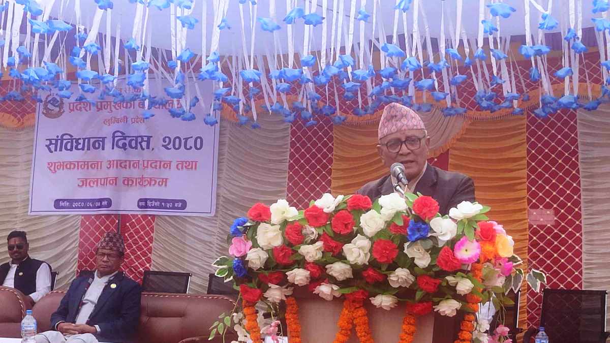 लुम्बिनी प्रदेश प्रमुख शेरचन भन्छन्- प्रदेशले देखिनेगरी काम गर्न नसक्दा प्रश्न उठ्यो