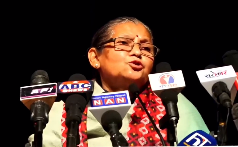 केपी ओलीको कुर्सी आन्दोलनले खोस्ने छ : अष्टलक्ष्मी शाक्य