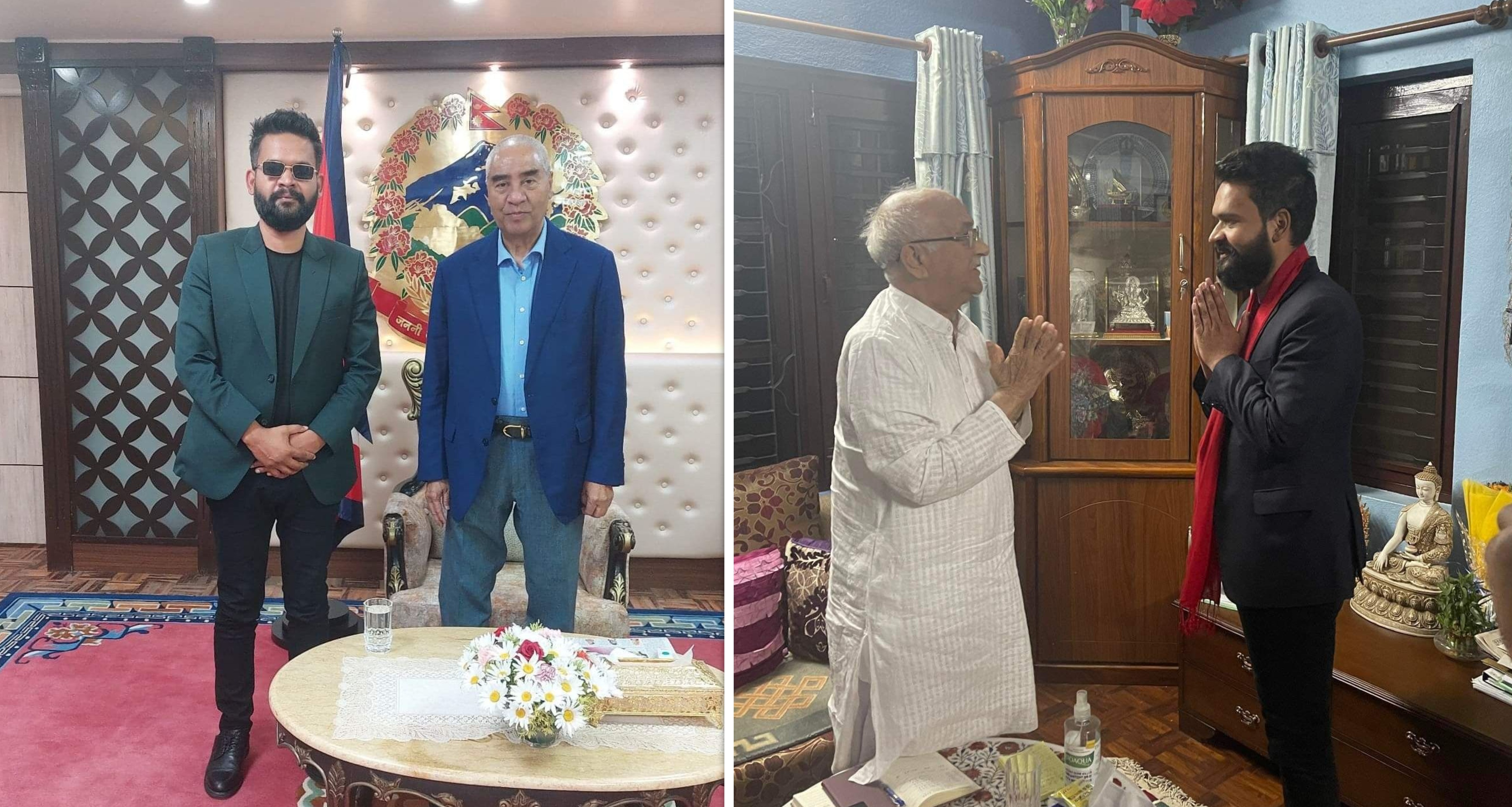 देउवा र ओली भेटेपछि बालेनले भने- हाम्रो लक्ष्य विशाल र पवित्र छ