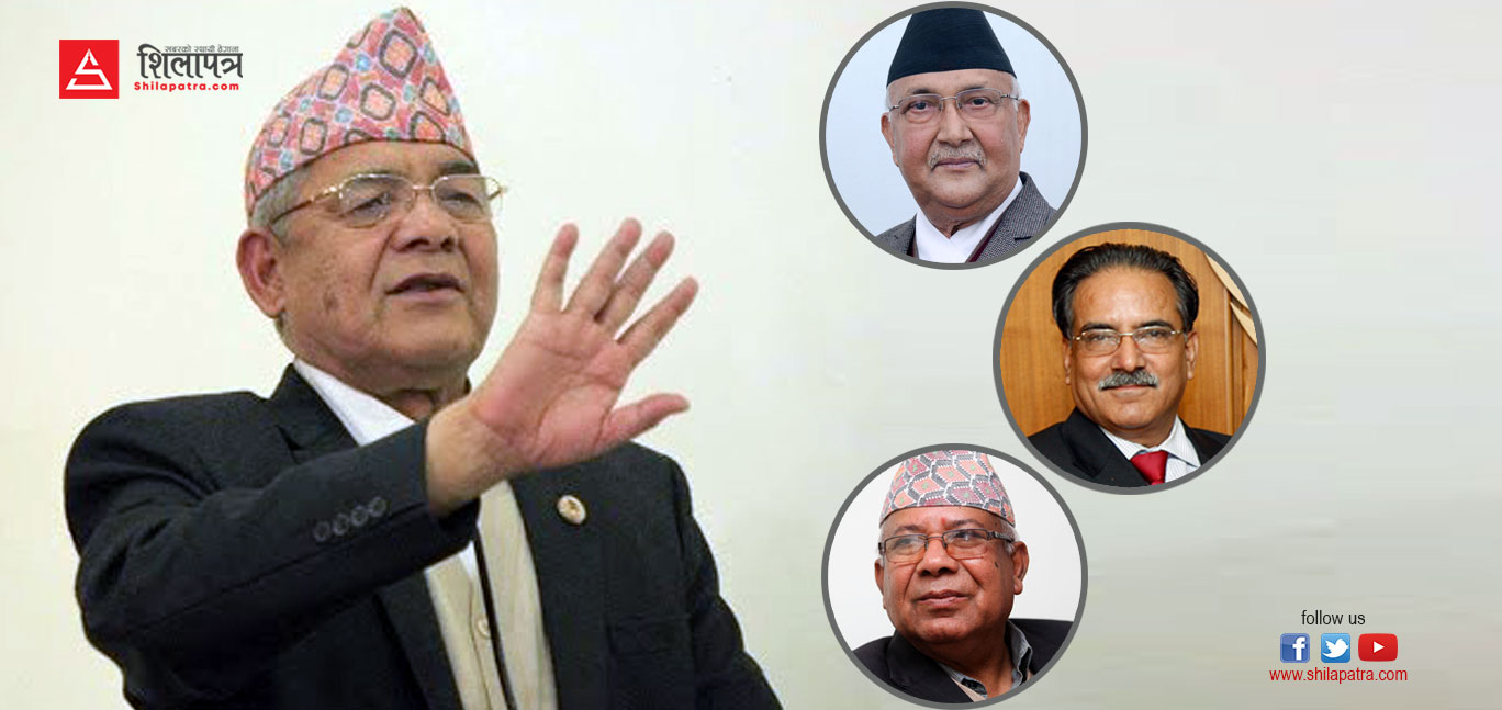 ओली समूहमा जान वामदेवका चार सर्त, पूरा नभए राष्ट्रिय अभियानमा जाने