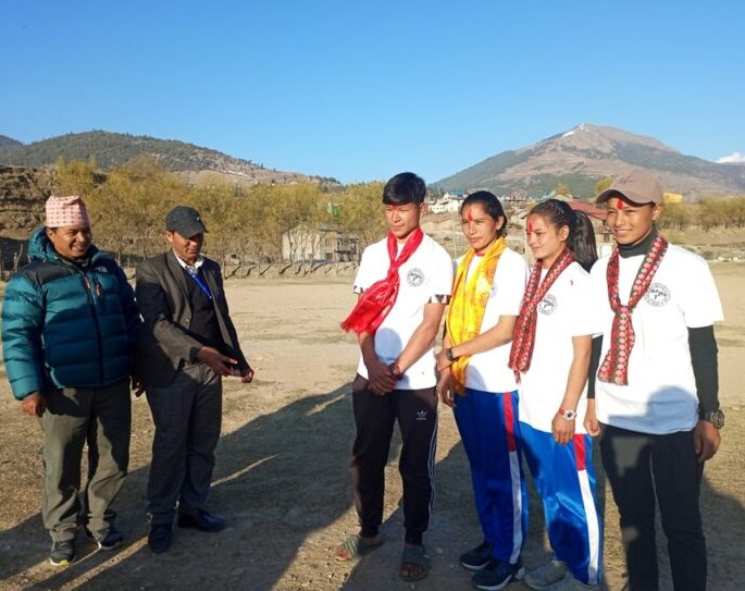 'सार्कस्तरीय क्रसकन्ट्री एथ्लेटिक्स' खेल्न जुम्लाबाट चार खेलाडी भारत जाँदै