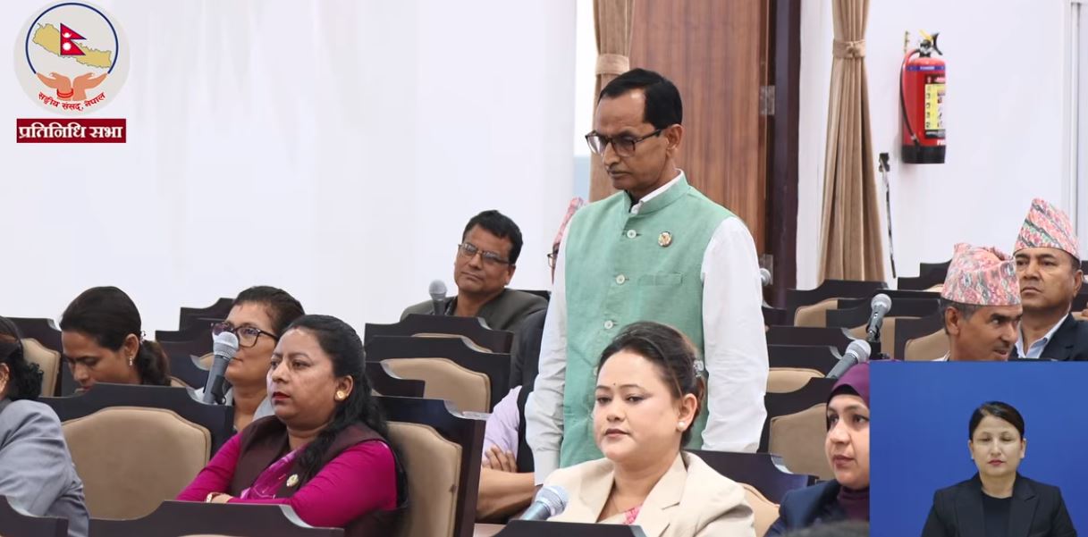 कांग्रेस सांसद चन्द्रमोहन यादवले संसदमै गरे मौन धारण