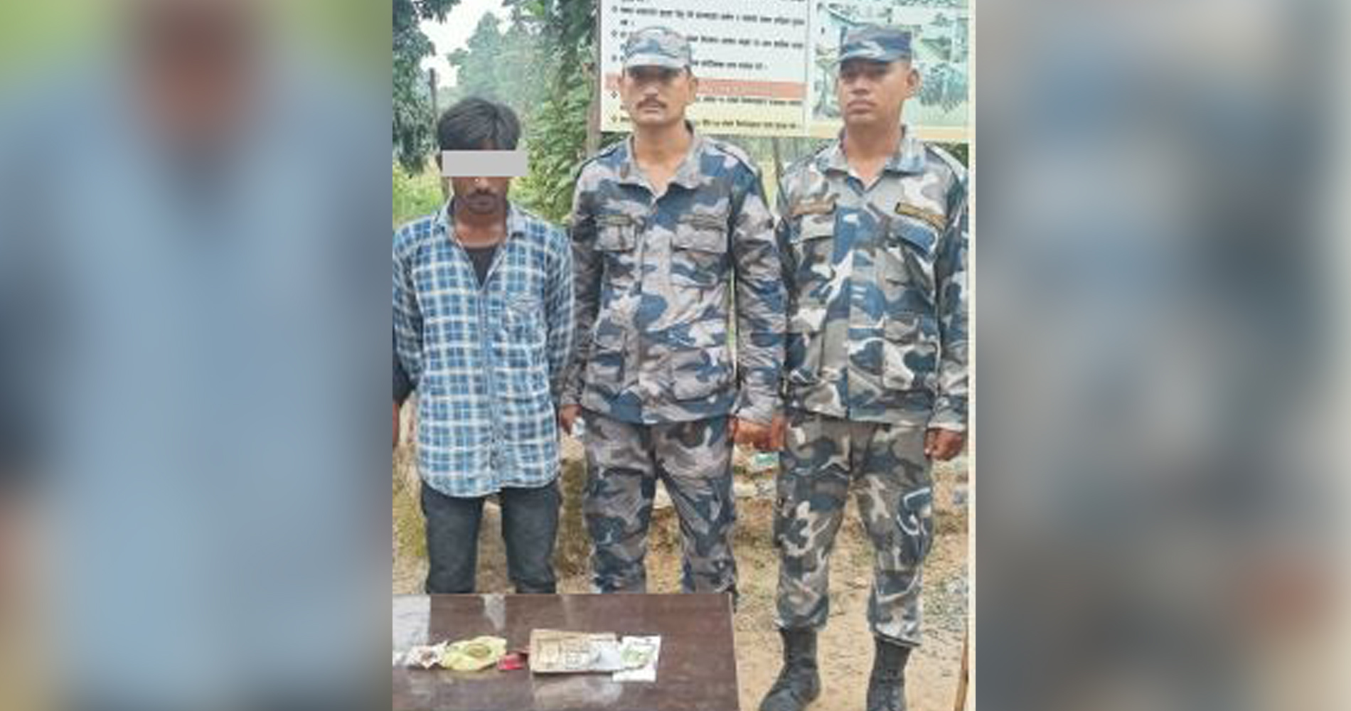 यात्रुको पैसा चोरेर भागेका व्यक्ति सशस्त्र प्रहरीको नियन्त्रणमा