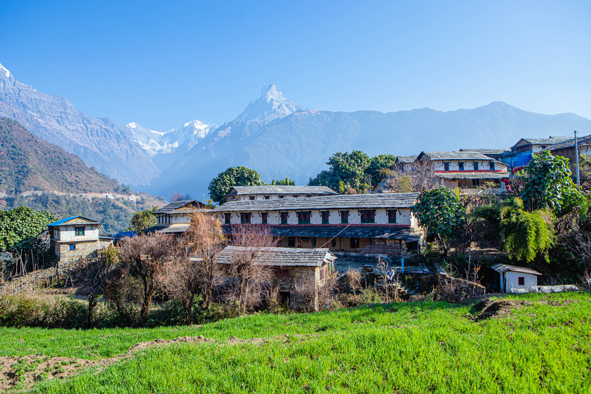 भूकम्पअघिको ‘विदेशी गाउँ’