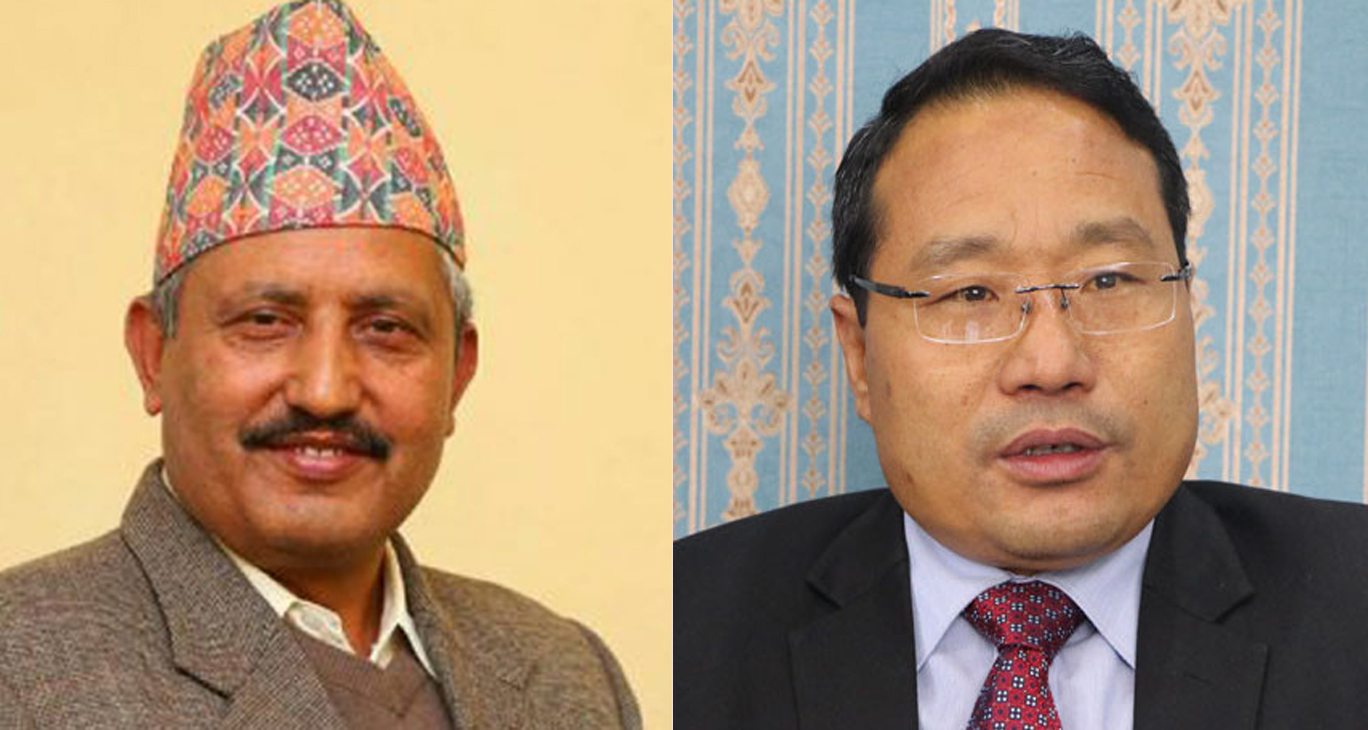 पार्टीमा मन्त्री फेर्ने कुरा उठिरहेको छः वर्षमान, बजेटमा छलफल भइरहेकोले मन्त्री फेर्न मिल्दैनः गिरिराजमणि