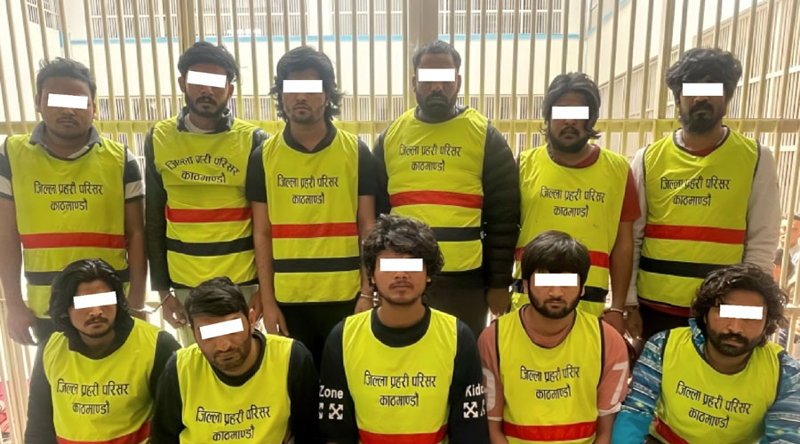 बूढानीलकण्ठमा घर भाडामा लिएर क्रिप्टो र अनलाइन जुवा खेलाउने भारतीय गिरोहको पर्दाफास